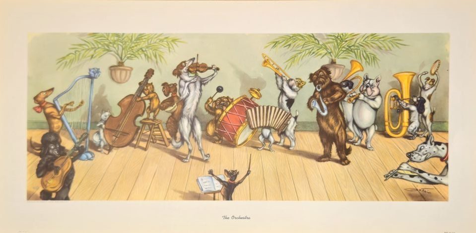 The Orchestra — after Boris O'Klein, Sidney Z. Lucas, New York