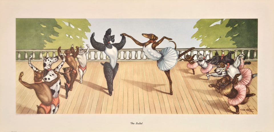 The Ballet — after Boris O'Klein, Sidney Z. Lucas, New York