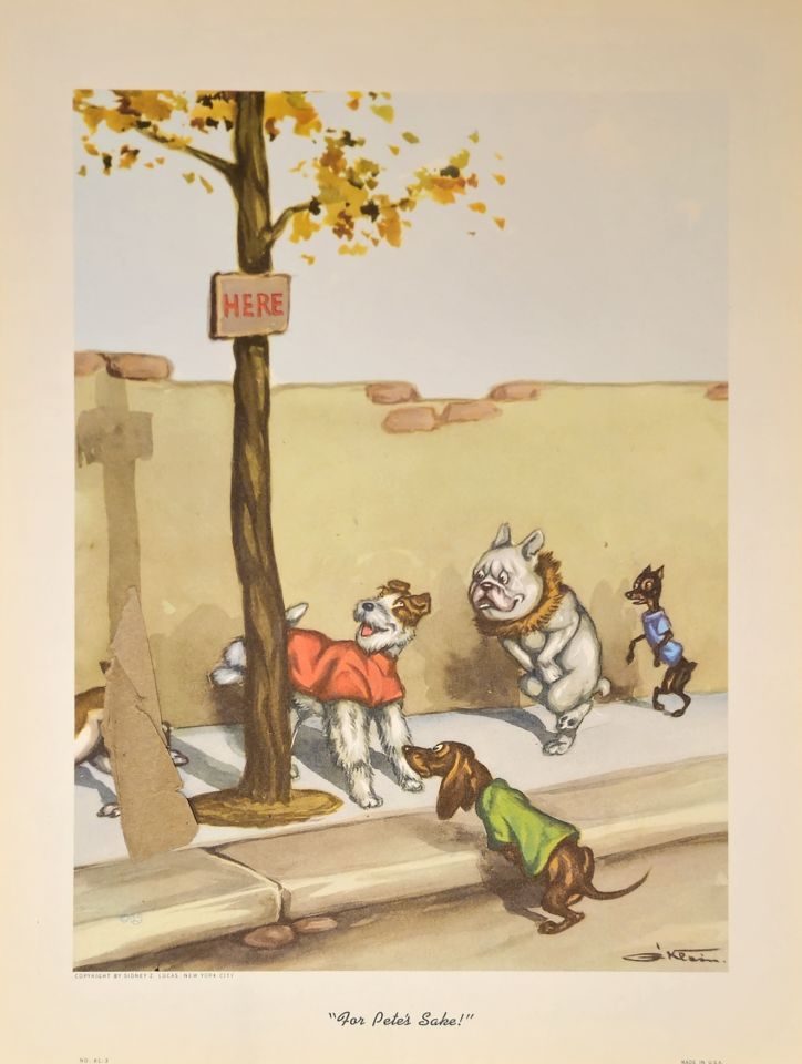 \ — after Boris O'Klein, Sidney Z. Lucas, New York