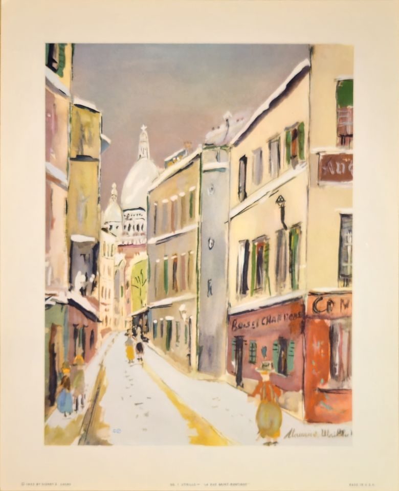 \ — after Maurice Utrillo, Sidney Z. Lucas, New York