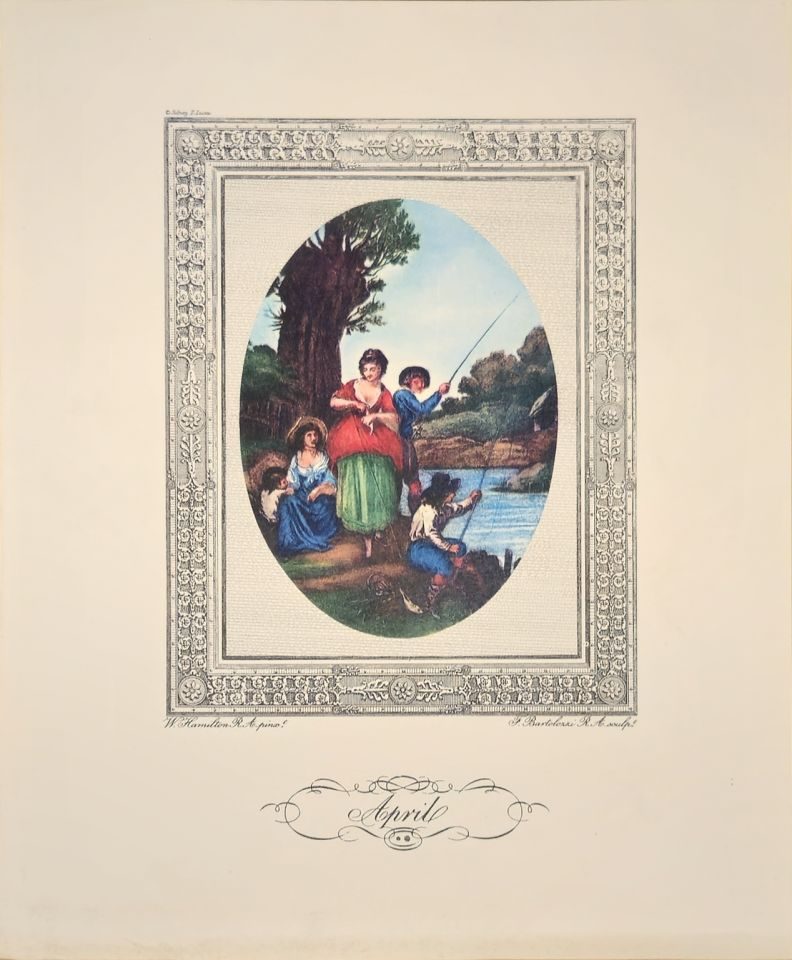April — after William Hamilton, engraved by F. Bartolozzi, Sidney Z. Lucas, New York
