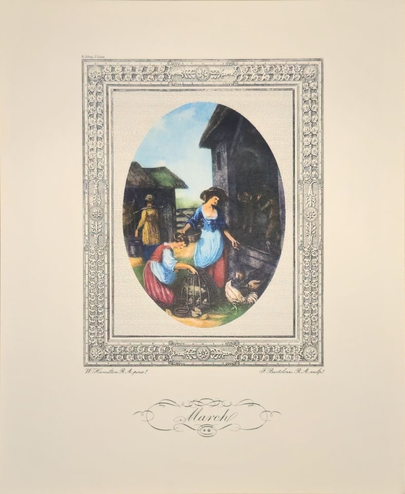 March — after William Hamilton, engraved by F. Bartolozzi, Sidney Z. Lucas, New York
