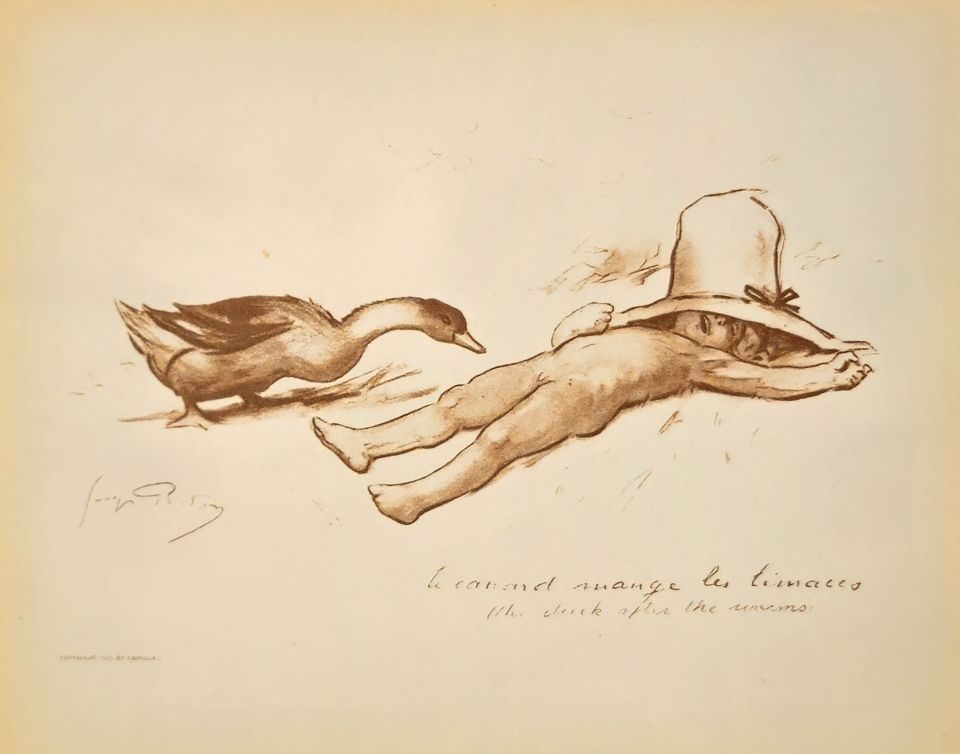 the duck after the worms — Camilla Lucas, Sidney Z. Lucas, New York