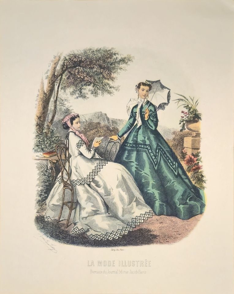 LA MODE ILLUSTRÉE — La Mode Illustrée, Paris, Sidney Z. Lucas, New York