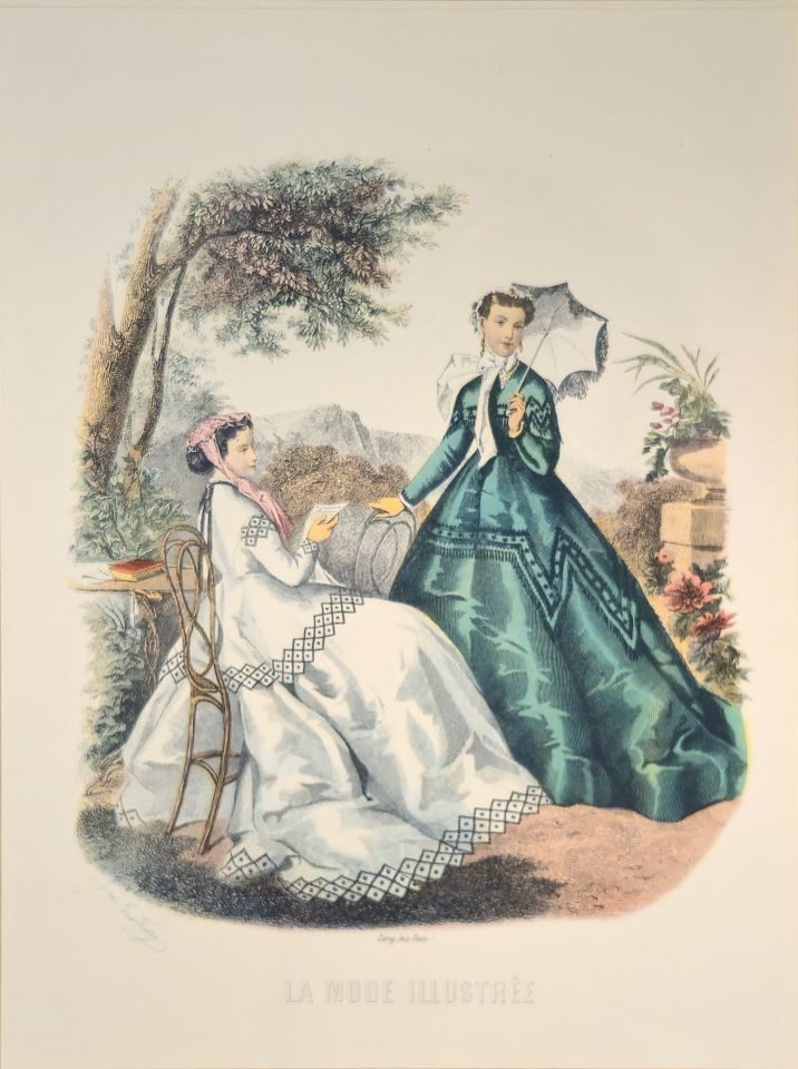 LA MODE ILLUSTRÉE — La Mode Illustrée, Paris, Sidney Z. Lucas, New York