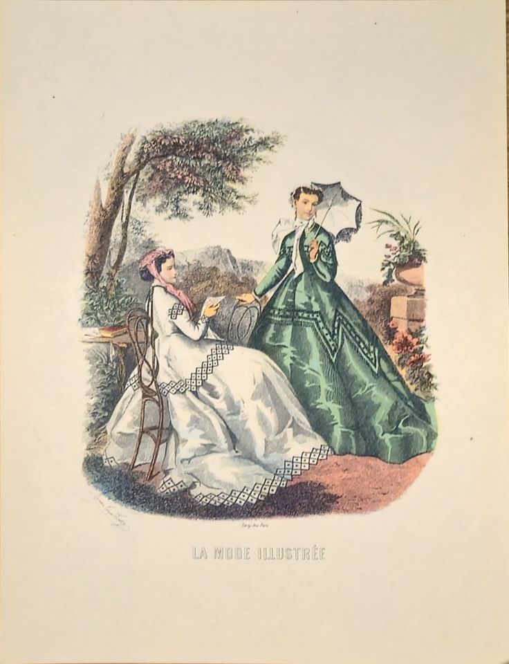 LA MODE ILLUSTRÉE — La Mode Illustrée, Paris, Sidney Z. Lucas, New York