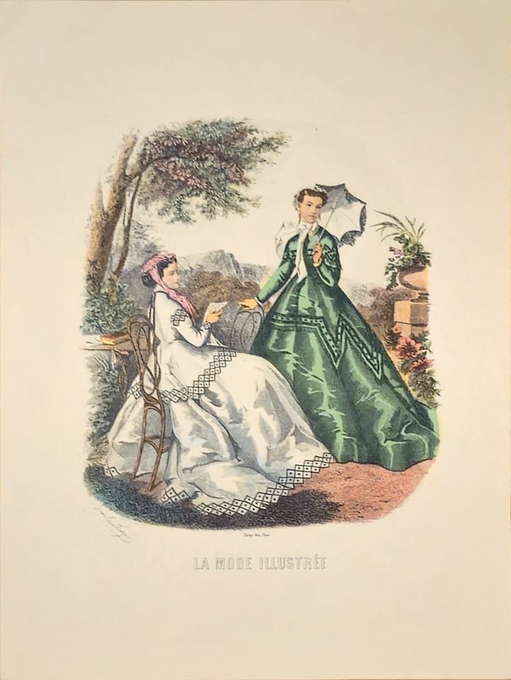 LA MODE ILLUSTRÉE — La Mode Illustrée, Paris, Sidney Z. Lucas, New York